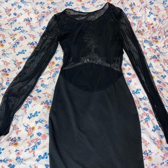 Windsor Black Midi Dress - Picture 5 of 9